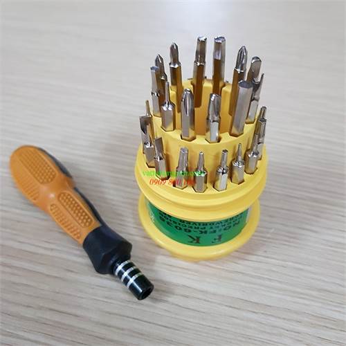 Bộ tô vít cốc vàng